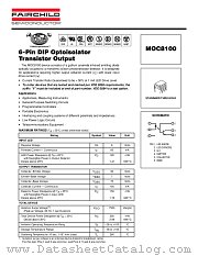 MOC8100-M datasheet pdf Fairchild Semiconductor