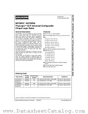 NC7SP57 datasheet pdf Fairchild Semiconductor