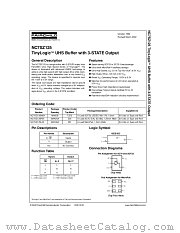 NC7SZ125 datasheet pdf Fairchild Semiconductor