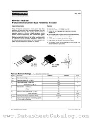 NDP7061 datasheet pdf Fairchild Semiconductor