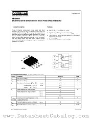 NDS9936 datasheet pdf Fairchild Semiconductor