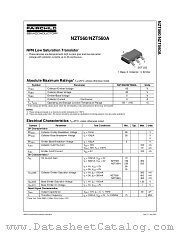 NZT560A datasheet pdf Fairchild Semiconductor
