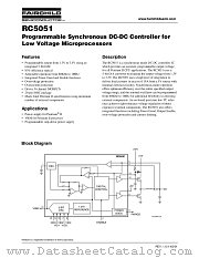 RC5051 datasheet pdf Fairchild Semiconductor