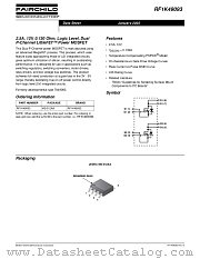 RF1K49093 datasheet pdf Fairchild Semiconductor