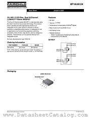 RF1K49154 datasheet pdf Fairchild Semiconductor