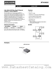 RF1K49223 datasheet pdf Fairchild Semiconductor