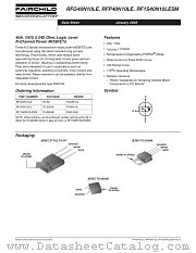 RF1S40N10LESM datasheet pdf Fairchild Semiconductor