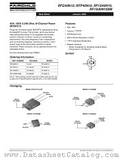 RF1S40N10SM datasheet pdf Fairchild Semiconductor