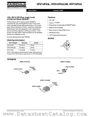 RFD10P03L datasheet pdf Fairchild Semiconductor