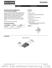 RFG60P05E datasheet pdf Fairchild Semiconductor