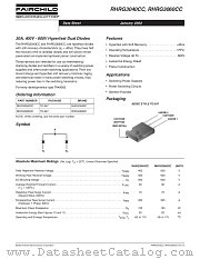 RHRG3040CC datasheet pdf Fairchild Semiconductor
