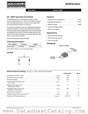 RHRP8120CC datasheet pdf Fairchild Semiconductor
