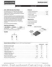 RURG30120CC datasheet pdf Fairchild Semiconductor