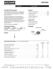 RURP3060 datasheet pdf Fairchild Semiconductor