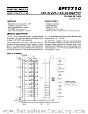 SPT7710 datasheet pdf Fairchild Semiconductor