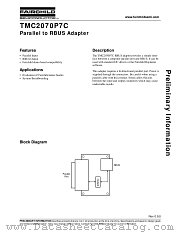 TMC2070P7C datasheet pdf Fairchild Semiconductor