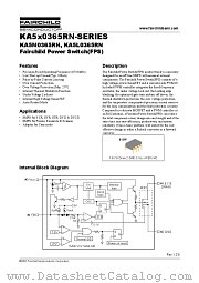 AR3522X datasheet pdf Fairchild Semiconductor