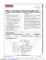 FAB2210 datasheet pdf Fairchild Semiconductor