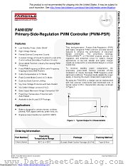 FAN103W datasheet pdf Fairchild Semiconductor
