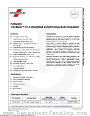 FAN2315 datasheet pdf Fairchild Semiconductor