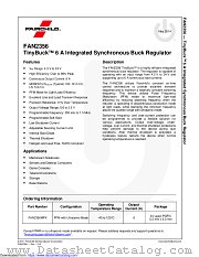 FAN2356 datasheet pdf Fairchild Semiconductor
