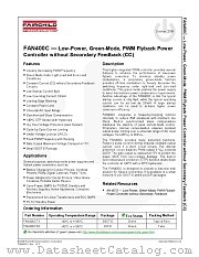 FAN400C datasheet pdf Fairchild Semiconductor
