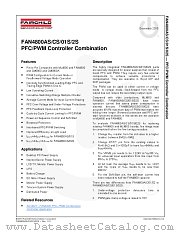 FAN4800CS datasheet pdf Fairchild Semiconductor