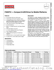 FAN5701 datasheet pdf Fairchild Semiconductor