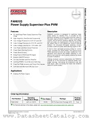 FAN6103 datasheet pdf Fairchild Semiconductor