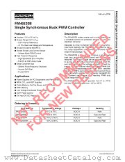 FAN6520B datasheet pdf Fairchild Semiconductor