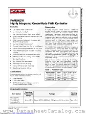 FAN6862W datasheet pdf Fairchild Semiconductor