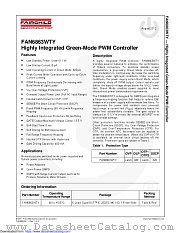 FAN6863WTY datasheet pdf Fairchild Semiconductor