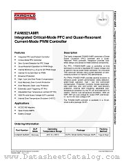 FAN6921AMR datasheet pdf Fairchild Semiconductor