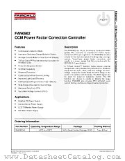 FAN6982 datasheet pdf Fairchild Semiconductor