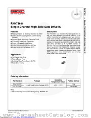 FAN73611 datasheet pdf Fairchild Semiconductor