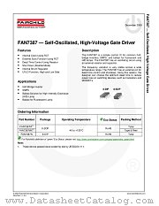 FAN7387 datasheet pdf Fairchild Semiconductor