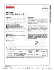 FAN73933 datasheet pdf Fairchild Semiconductor