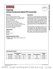 FAN7530 datasheet pdf Fairchild Semiconductor