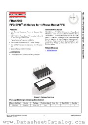 FBA42060 datasheet pdf Fairchild Semiconductor