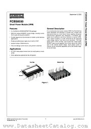 FCBS0550 datasheet pdf Fairchild Semiconductor