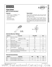 FDA15N65 datasheet pdf Fairchild Semiconductor