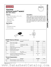FDA24N50 datasheet pdf Fairchild Semiconductor