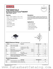 FDD1600N10ALZ datasheet pdf Fairchild Semiconductor