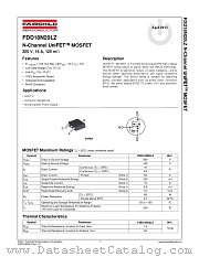 FDD18N20LZ datasheet pdf Fairchild Semiconductor