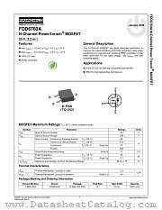 FDD6760A datasheet pdf Fairchild Semiconductor
