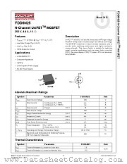 FDD6N25 datasheet pdf Fairchild Semiconductor