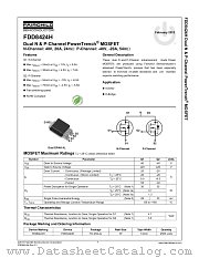FDD8424H datasheet pdf Fairchild Semiconductor