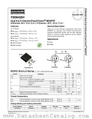 FDD8426H datasheet pdf Fairchild Semiconductor