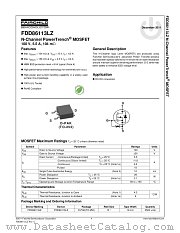 FDD86113LZ datasheet pdf Fairchild Semiconductor