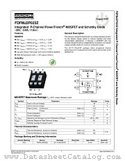 FDFMJ2P023Z datasheet pdf Fairchild Semiconductor